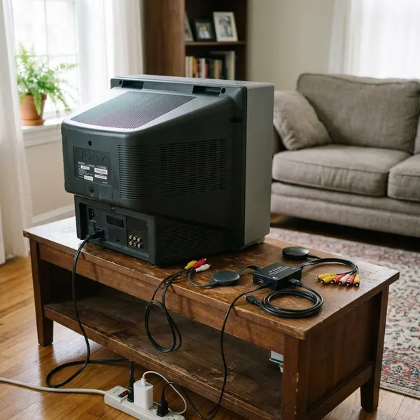 chromecast aansluiten op oude tv