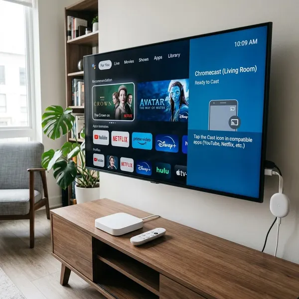 google streamer vs chromecast