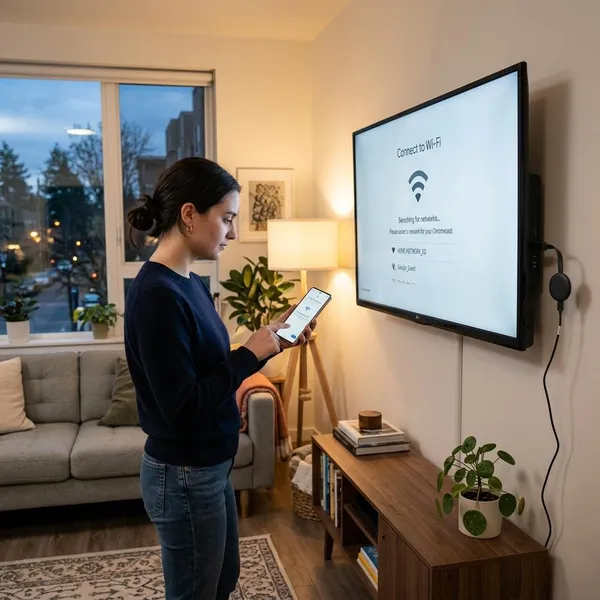 Chromecast opnieuw verbinden in Google Home